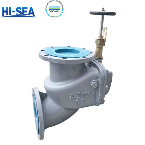 JIS F3060 Cast Steel Angle Storm Valve